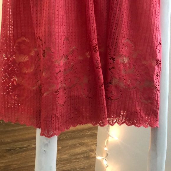 Free People Pink Lace Dress - Picture 4 of 6